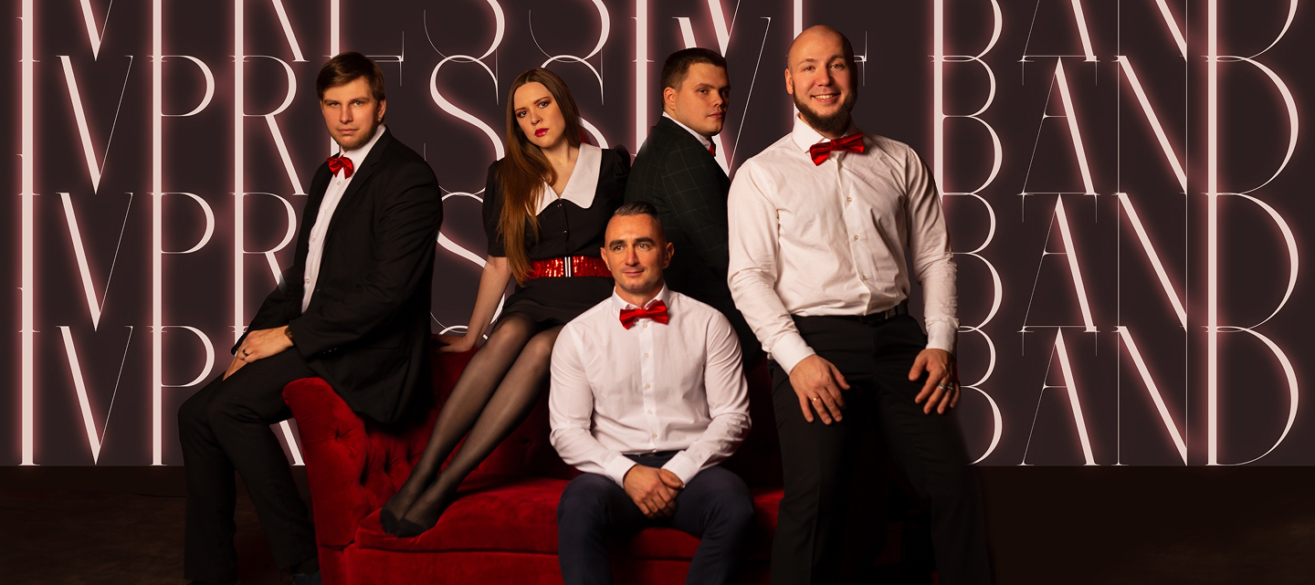 Expressive band photo group